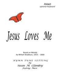 Jesus Loves Me piano sheet music cover Thumbnail